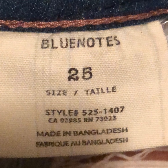 Blue Note Capri Jean pants! - Picture 5 of 8